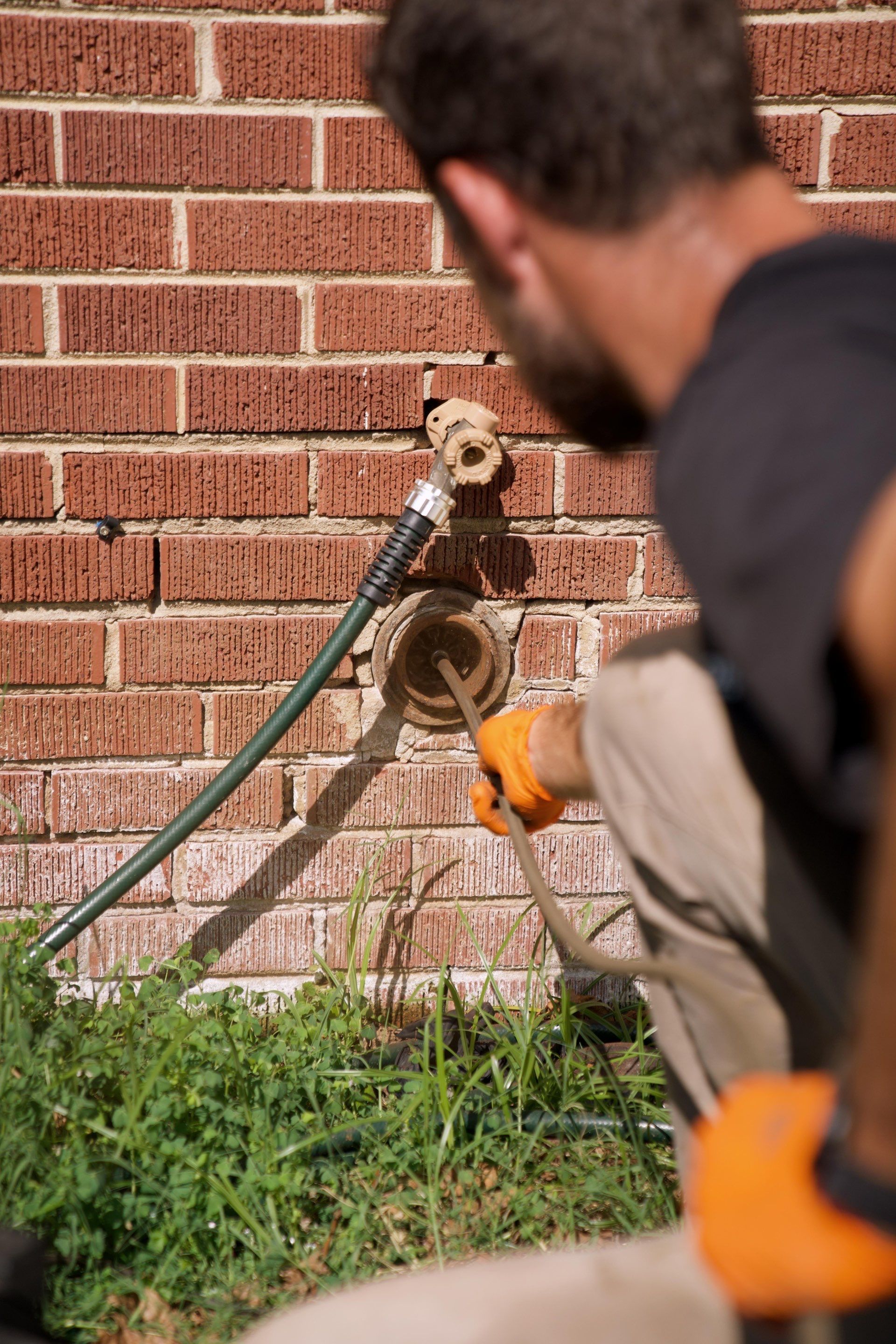 Hydro jetting drain cleaning